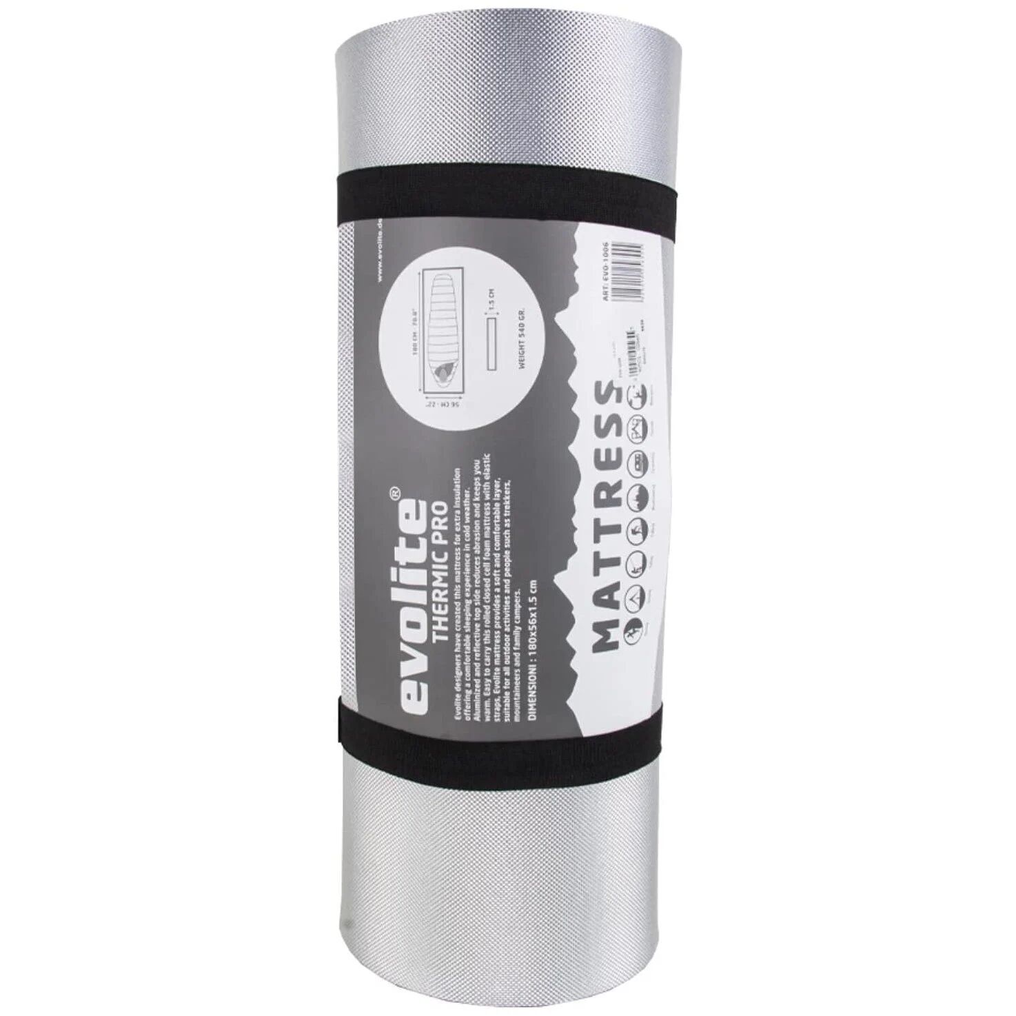 Evolite Thermic Pro 15mm Kamp Matı Mavi-Gri