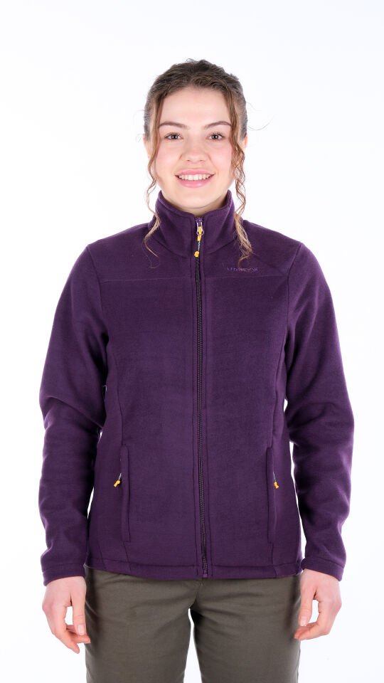 Utopeak K2 Tam Fermuar Kadın Polar Mor