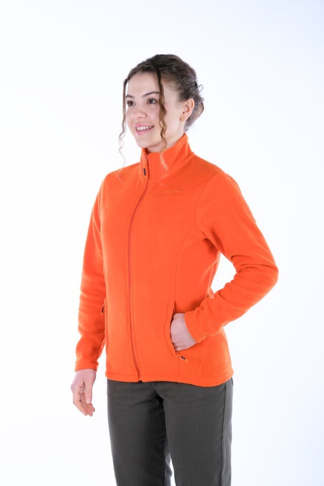 Utopeak K2 Tam Fermuar Kadın Polar Turuncu