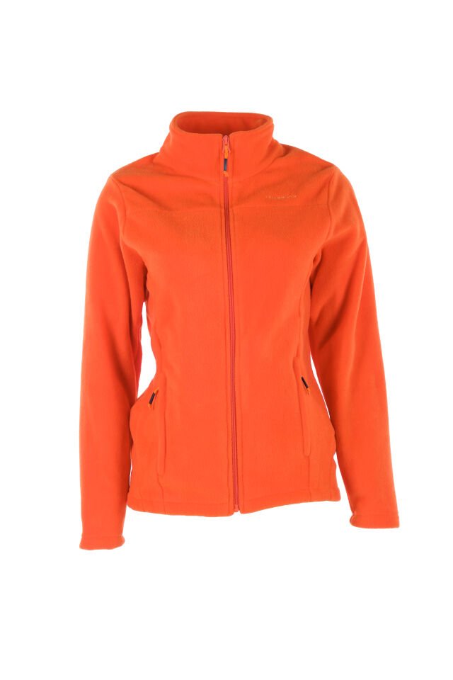 Utopeak K2 Tam Fermuar Kadın Polar Turuncu