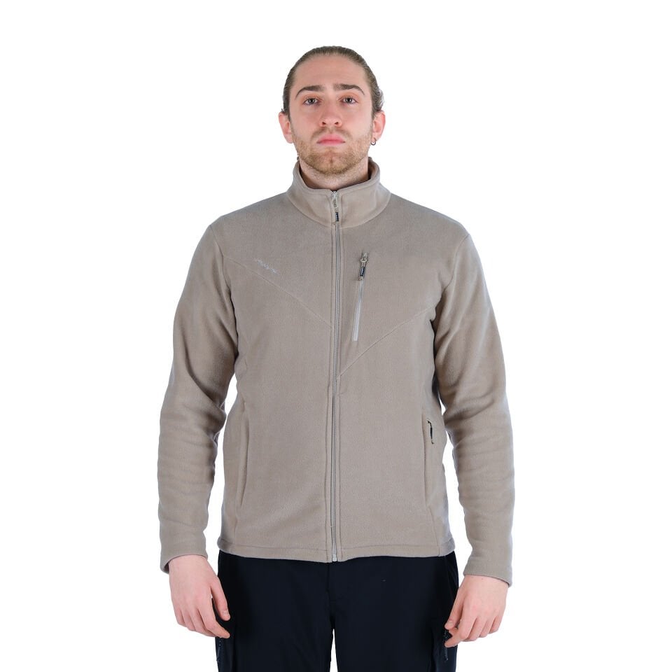 Utopeak K2 Tam Fermuar Erkek Polar Taş