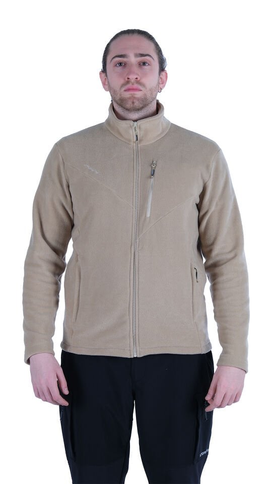 Utopeak K2 Tam Fermuar Erkek Polar Taş