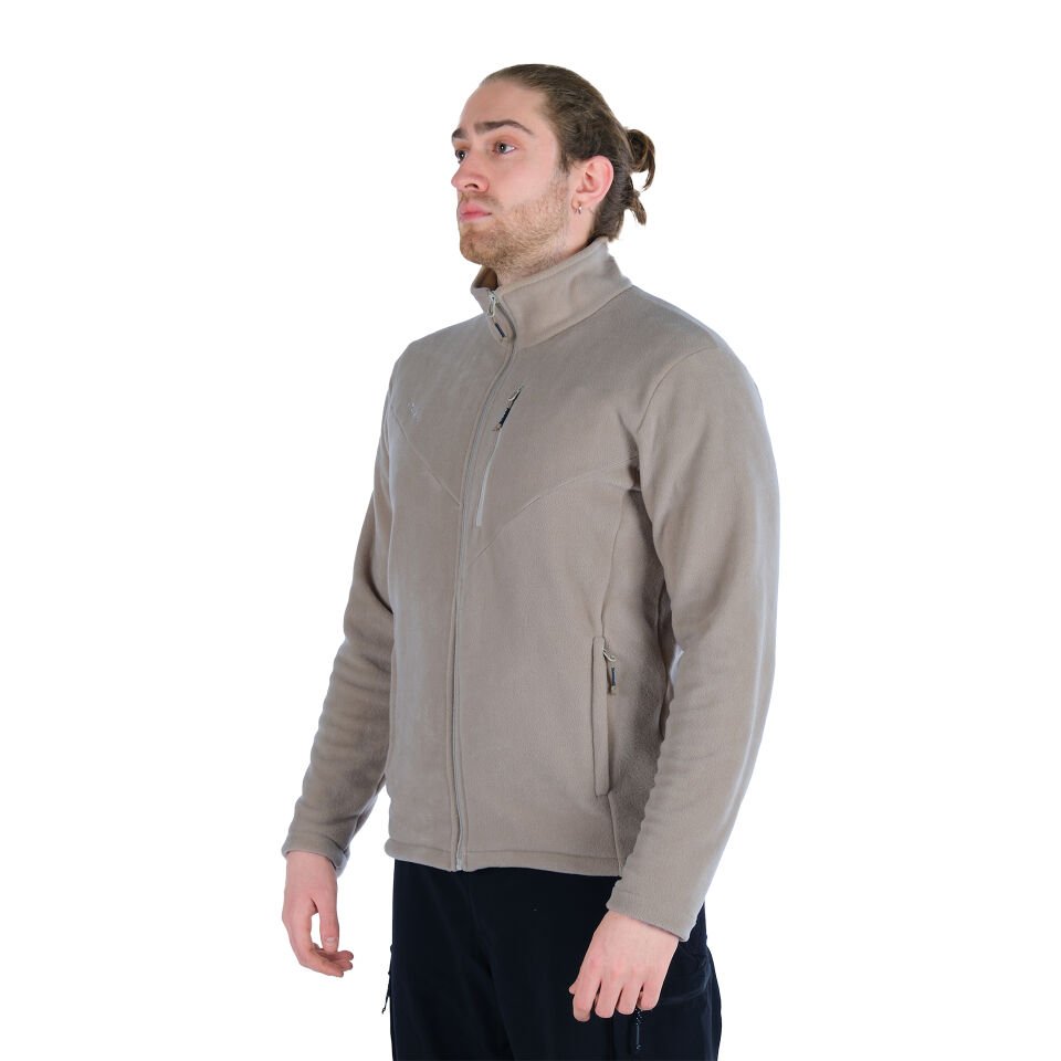 Utopeak K2 Tam Fermuar Erkek Polar Taş