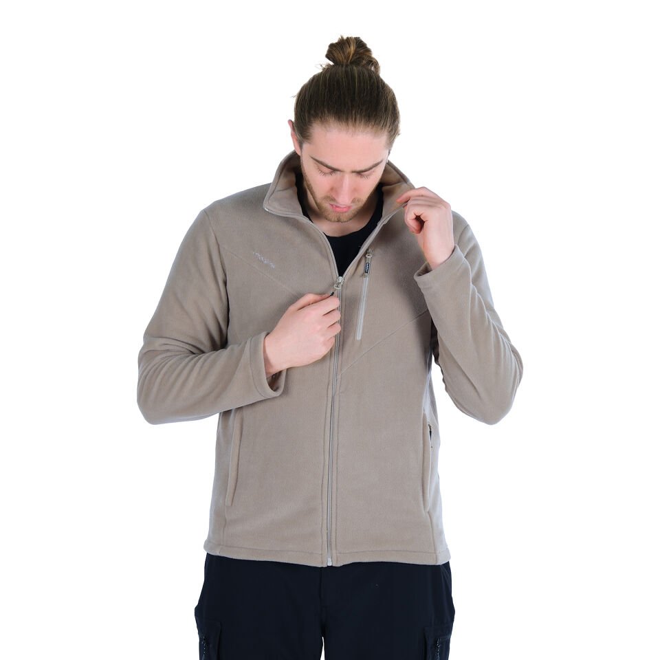 Utopeak K2 Tam Fermuar Erkek Polar Taş