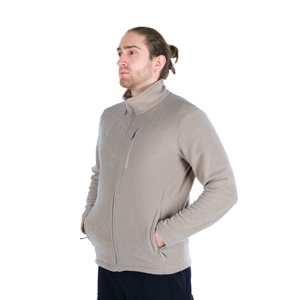 Utopeak K2 Tam Fermuar Erkek Polar Taş