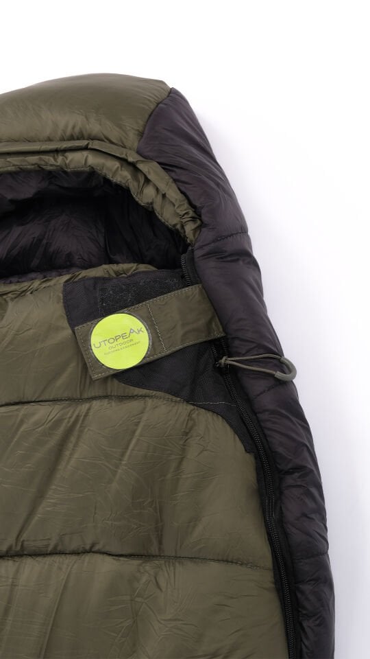 Utopeak Lhotse Mumya Tipi Uyku Tulumu Haki