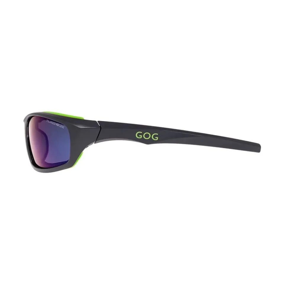 Gog E371-2P Kover Gözlük - Matt Grey - Green