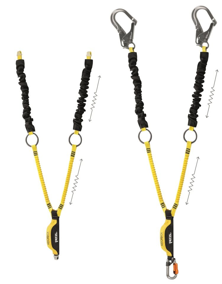 PETZL ABSORBICA-Y TIE BACK Lanyard
