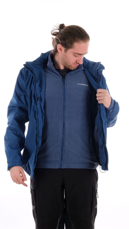 Utopeak Quest 3in1 Erkek Mont - İndigo