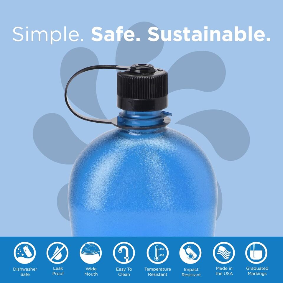 Nalgene Canteen Blue Sustain