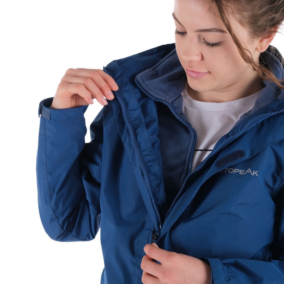 Utopeak Quest 3in1 Kadın Mont - İndigo