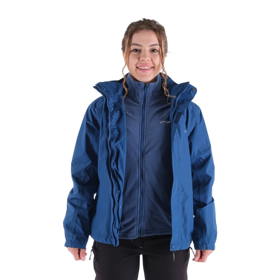 Utopeak Quest 3in1 Kadın Mont - İndigo