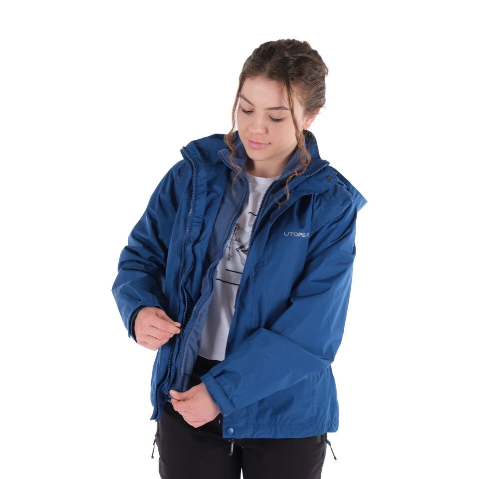 Utopeak Quest 3in1 Kadın Mont - İndigo