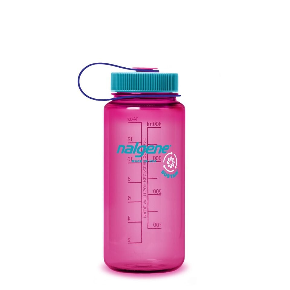 Nalgene 16oz Wide Mouth Electric Magenta Sustain