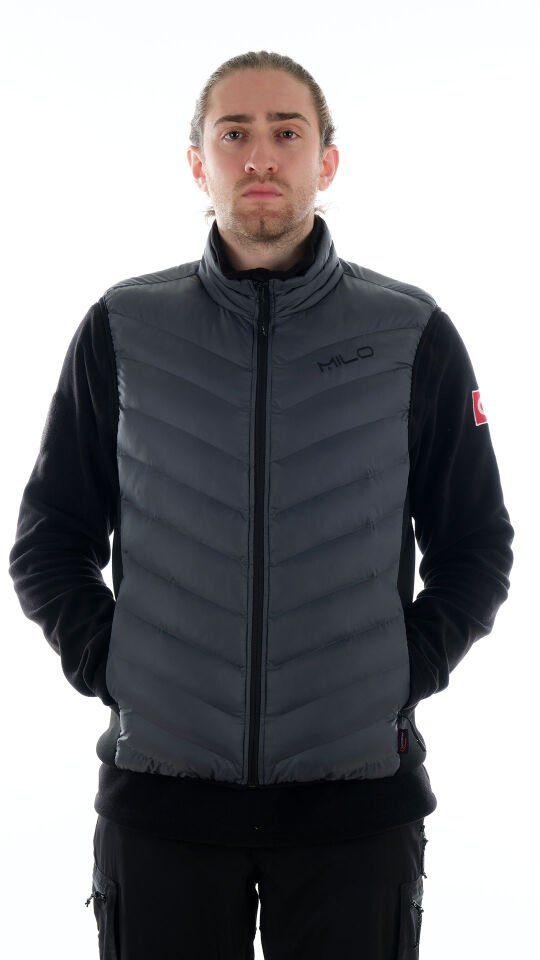 Milo Vest Primaloft Dolgulu Yelek - Gri