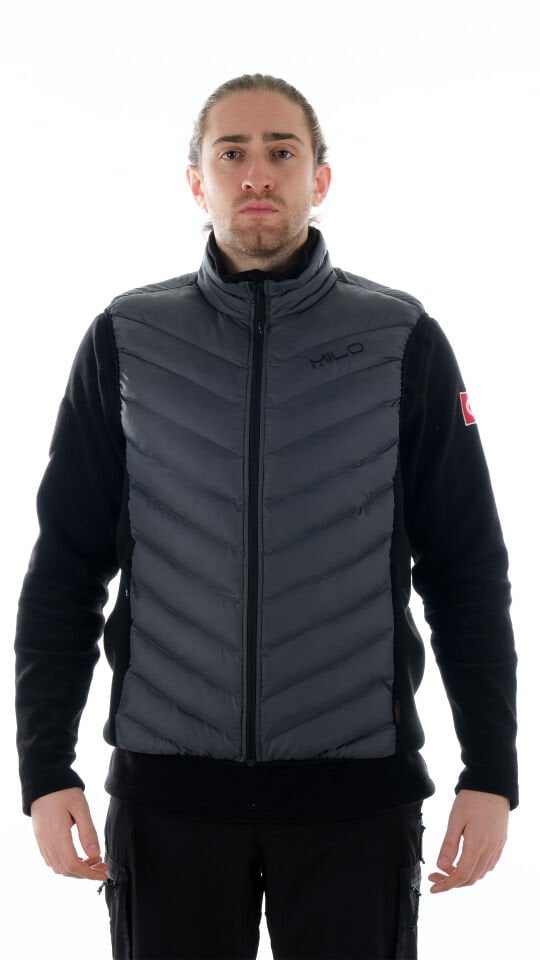 Milo Vest Primaloft Dolgulu Yelek - Gri