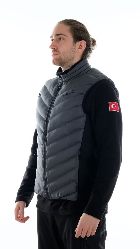 Milo Vest Primaloft Dolgulu Yelek - Gri
