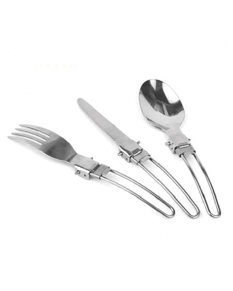 Nurgaz Katlanır Kaşık Çatal Bıçak Takımı