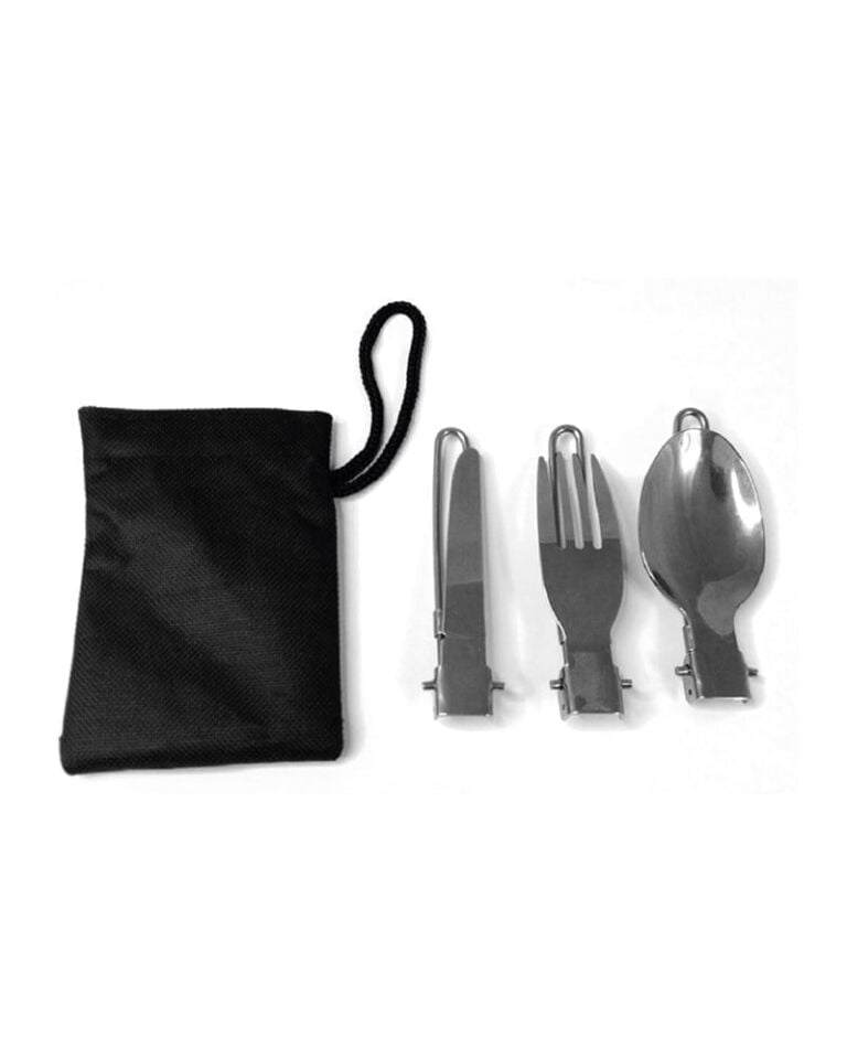 Nurgaz Katlanır Kaşık Çatal Bıçak Takımı