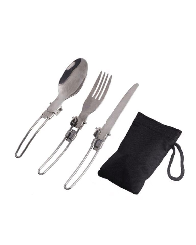 Nurgaz Katlanır Kaşık Çatal Bıçak Takımı