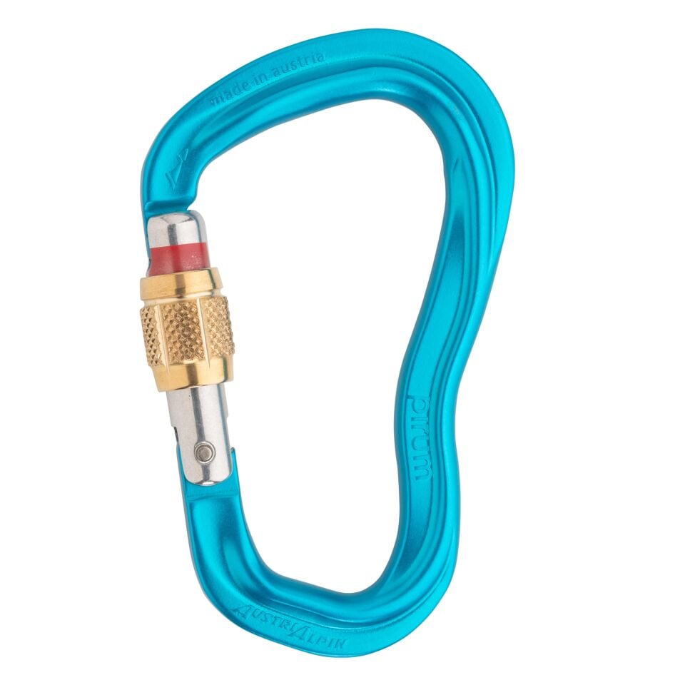 AustriAlpin PIRUM Alum. Screwlock Karabina