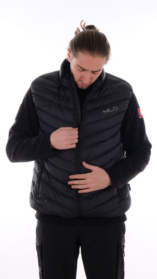 Milo Baayo Vest Erkek Yelek - Siyah