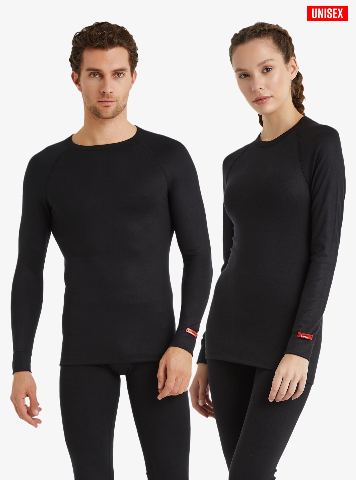 BlackSpade Unisex Termal Tişört 2. Seviye Siyah